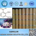 vanillin flavor for food